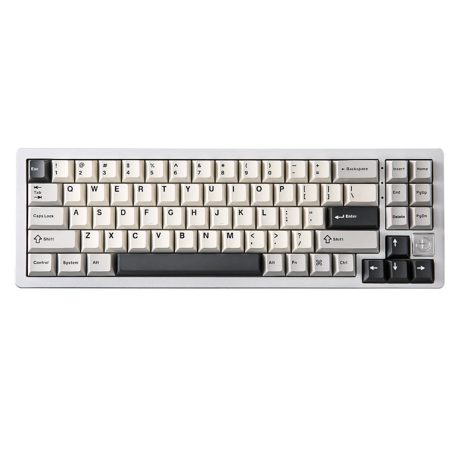 YUNZII AL71 Aluminum Mechanical Gaming Keyboard, Hot Swappable Gasket Custom RGB Wireless Keyboard, 71 Key Full CNC Study Keeb